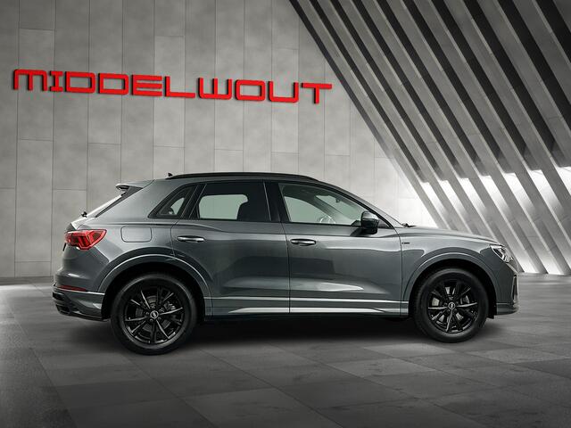 Audi Q3 45 TFSI e 245 PK S-Line Black Style Adapt.Cruise/Dodehoek/Carplay/LED+