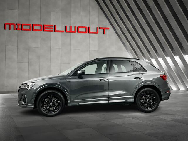 Audi Q3 45 TFSI e 245 PK S-Line Black Style Adapt.Cruise/Dodehoek/Carplay/LED+