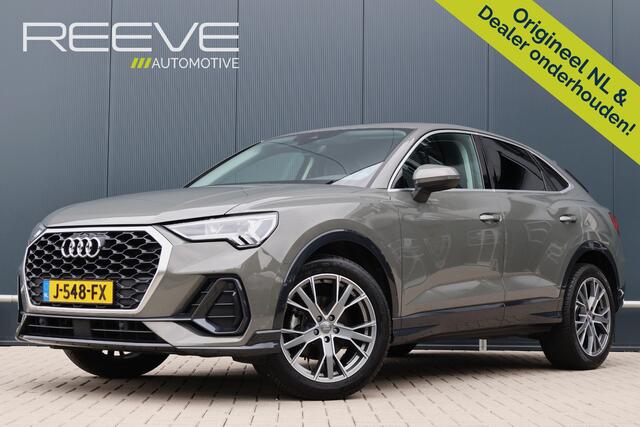 Audi Q3 Sportback 35 TFSI S Edition 150pk Aut. | Virtual Cockpit Plus | Leer / alcantara | Stoelverwarming | 19 Inch | Elektr. Achterklep