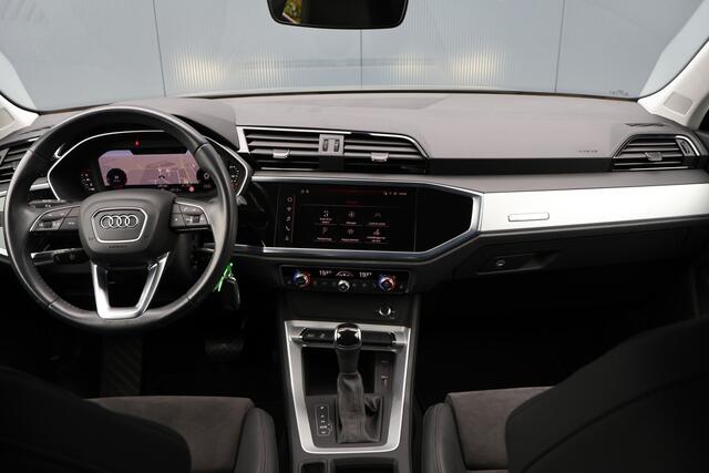 Audi Q3 Sportback 35 TFSI S Edition 150pk Aut. | Virtual Cockpit Plus | Leer / alcantara | Stoelverwarming | 19 Inch | Elektr. Achterklep