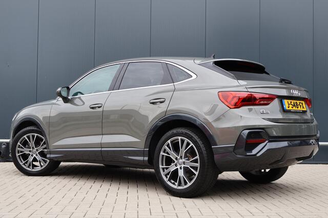 Audi Q3 Sportback 35 TFSI S Edition 150pk Aut. | Virtual Cockpit Plus | Leer / alcantara | Stoelverwarming | 19 Inch | Elektr. Achterklep