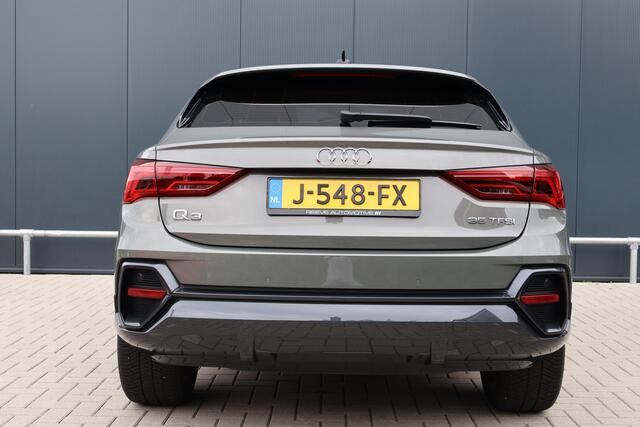 Audi Q3 Sportback 35 TFSI S Edition 150pk Aut. | Virtual Cockpit Plus | Leer / alcantara | Stoelverwarming | 19 Inch | Elektr. Achterklep