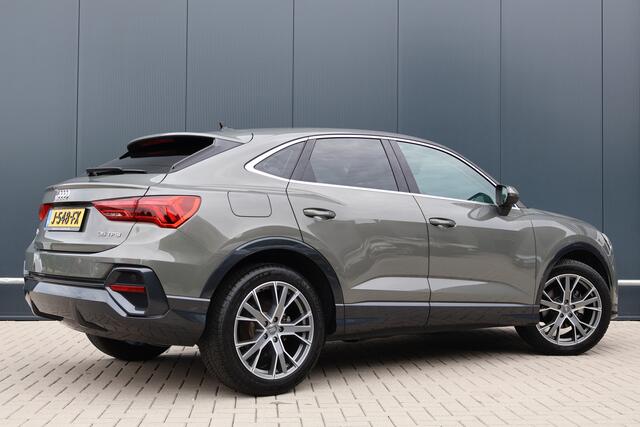 Audi Q3 Sportback 35 TFSI S Edition 150pk Aut. | Virtual Cockpit Plus | Leer / alcantara | Stoelverwarming | 19 Inch | Elektr. Achterklep