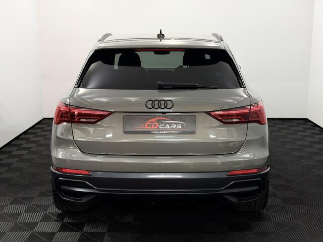 Audi Q3 35 TFSI edition one 3x S-Line Camera, Navi, Virtual desk, Stoelverwarming, Cruise control adaptief, Half leder, A start stop, Elektrische achterklep