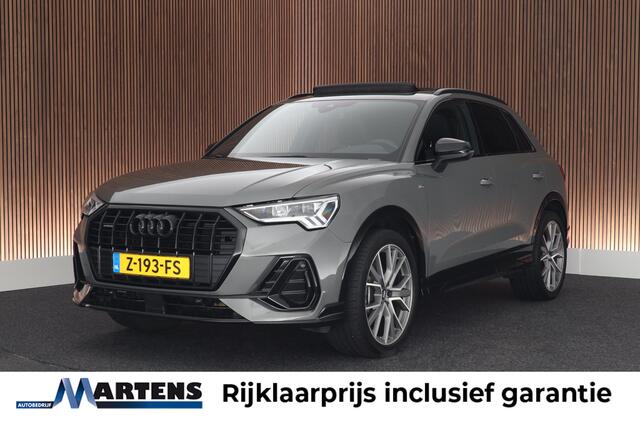 Audi Q3 40 TFSI 190pk quattro edition one Trekhaak Camera Keyless Virtual Cockpit Panoramadak Navigatie S-Line