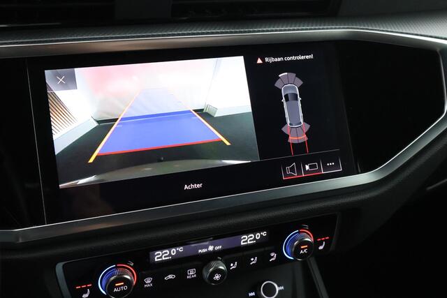 Audi Q3 40 TFSI 190pk quattro edition one Trekhaak Camera Keyless Virtual Cockpit Panoramadak Navigatie S-Line