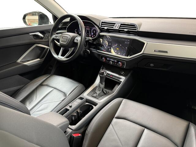 Audi Q3 45 TFSI e S edition I Leder I CarPlay I Adaptive I Stoelverwarming I Elek. achterklep I
