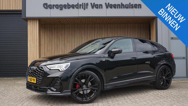 Audi Q3 Sportback 35 TFSI S-line Virtual Drive select Adap Cruise *Black optik* Stoelverw 21inch LM Led *1ste eign* 139963km