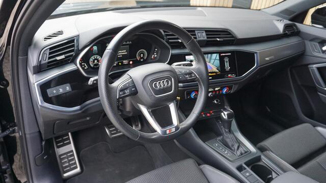 Audi Q3 Sportback 35 TFSI S-line Virtual Drive select Adap Cruise *Black optik* Stoelverw 21inch LM Led *1ste eign* 139963km