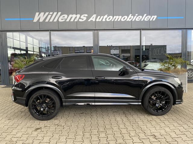 Audi Q3 Sportback 45 TFSI e S Edition 45 TFSI e S-Line ACC Zwart Optiek Leder Stoelverwarming Trekhaak