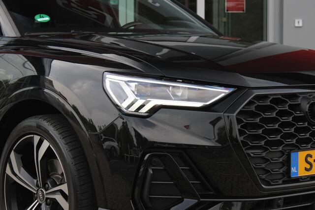 Audi Q3 Sportback 35 TFSI 150PK AUTOMAAT S EDITION | DRAADLOZE APPLE CARPLAY/ANDROID AUTO | ACHTERUITRIJ CAMERA | DODEHOEK DETECTIE | PARKEERSENSOREN VOOR + ACHTER | VIRTUAL COCKPIT | STOEL VERWARMING | ELEKTRISCH BEDIENBARE ACHTERKLEP | S-LINE INTERIEUR/EXTERIEU