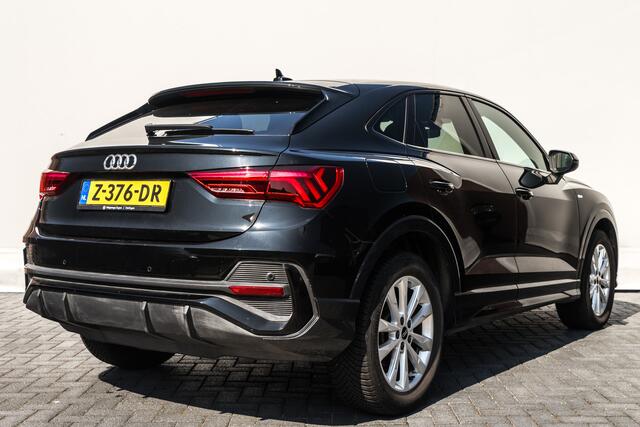 Audi Q3 Sportback 35 150 PK TFSI S Edition | Automaat | Rijklaar | Dealer Onderhouden | Audi virtual cockpit | | Clima | Dab Audio / Navigatie | Parkeer sensor | Adaptive cruise | Zwarte Hemel |
