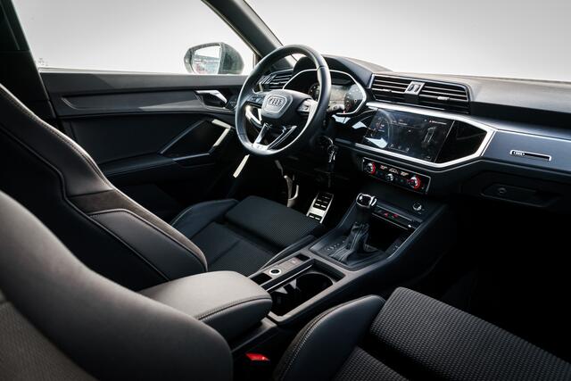 Audi Q3 Sportback 35 150 PK TFSI S Edition | Automaat | Rijklaar | Dealer Onderhouden | Audi virtual cockpit | | Clima | Dab Audio / Navigatie | Parkeer sensor | Adaptive cruise | Zwarte Hemel |