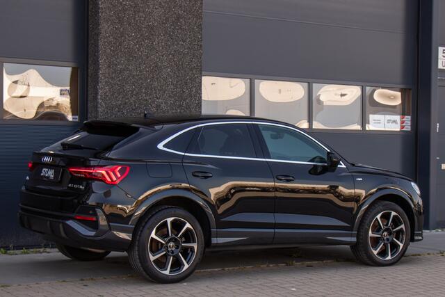 Audi Q3 Sportback 45 TFSI e S Edition | S-Line | 245 PK | Leder | Matrix LED | Dode Hoek | Virtual Pro | DAB | ACC | Climate | Stoelverwarming | 1 Eigenaar | Dealer Onderhouden | Garantie