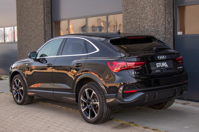 Audi Q3 Sportback 45 TFSI e S Edition | S-Line | 245 PK | Leder | Matrix LED | Dode Hoek | Virtual Pro | DAB | ACC | Climate | Stoelverwarming | 1 Eigenaar | Dealer Onderhouden | Garantie