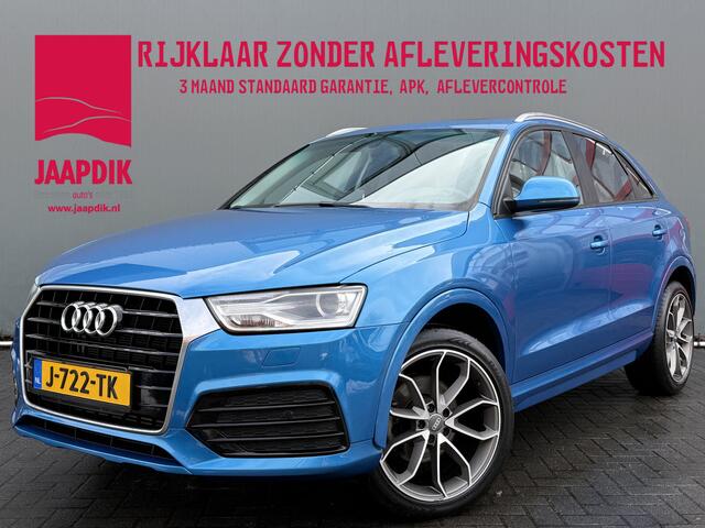 Audi Q3 BWJ 2017 2.0 TFSI 200 PK quattro Sport Pro Line S AUTOMAAT | TREKHAAK | PANO | CAMERA | LEDER | FULL LED | CLIMA | CRUISE | NAVI | ELELKTR. STOELEN | ELEKTR. ACHTERKLEP | LMV | PDC