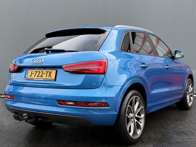 Audi Q3 BWJ 2017 2.0 TFSI 200 PK quattro Sport Pro Line S AUTOMAAT | TREKHAAK | PANO | CAMERA | LEDER | FULL LED | CLIMA | CRUISE | NAVI | ELELKTR. STOELEN | ELEKTR. ACHTERKLEP | LMV | PDC