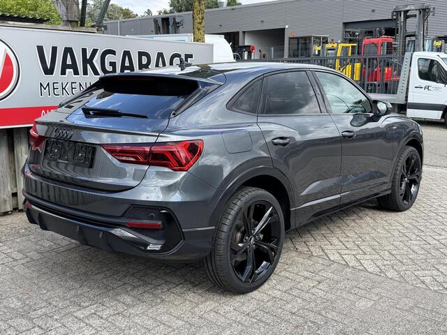 Audi Q3 Sportback 45 TFSI e Edition 20"/3 x S line/Leder/Matrix LED/Navigatie/Adaptieve cruise/Sfeerverlichting/360Camera/Elektrische klep