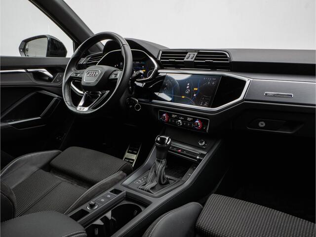 Audi Q3 45 TFSI e 245pk S edition Sportstoelen/ Virtual dash./ Camera/ Blindspot/ Adapt. cruise/ DAB