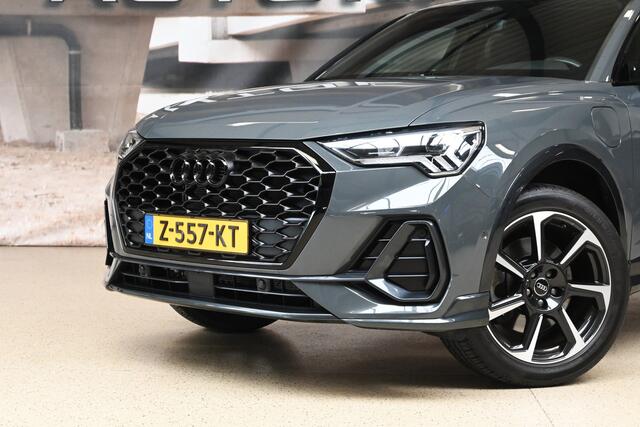 Audi Q3 Sportback 45 TFSIe 245pk Advanced Black edition | ACC | Camera | Elek. klep | 100% (Dealer) onderhouden label