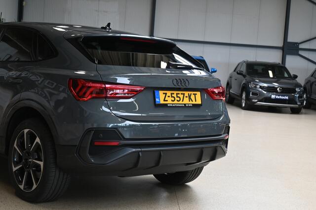Audi Q3 Sportback 45 TFSIe 245pk Advanced Black edition | ACC | Camera | Elek. klep | 100% (Dealer) onderhouden label