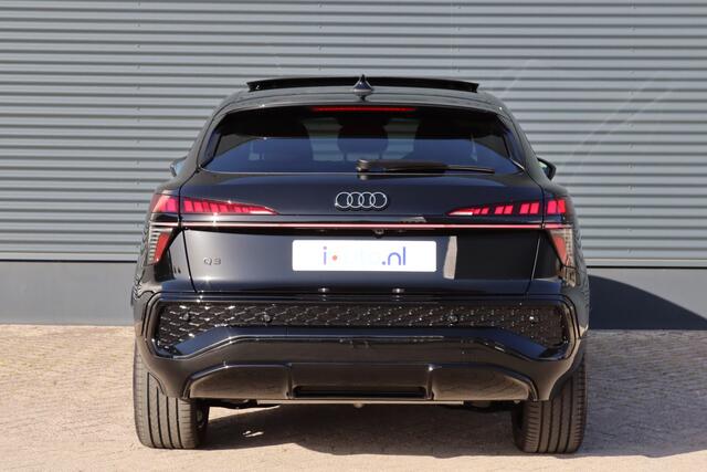 Audi Q3 Sportback 1.5 200kW e-hybrid S-Line Pano/Sonos/360/Tech Pro/Elek. stoelen+mem/Head-up/Keyless/20"/Trekhaak wegkl.