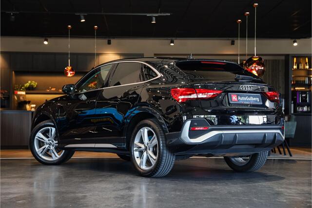 Audi Q3 Sportback 45 TFSI e S Edition Leer, ACC Actieve Cruise Control, Keyless Go, Camera, DSP Sound system, DAB, Spiegel/ Ambiente pakket, Lmv.