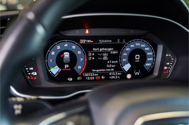 Audi Q3 Sportback 45 TFSI e S Edition Leer, ACC Actieve Cruise Control, Keyless Go, Camera, DSP Sound system, DAB, Spiegel/ Ambiente pakket, Lmv.