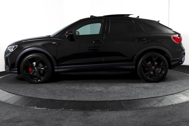 Audi Q3 Sportback 35 TFSI 150 PK S Edition 3xS-Line | S/K-Panodak | Dig. Cockpit | Adapt. Cruise | Stoelverw. | PDC | App. Connect | ECC | LM 20" |