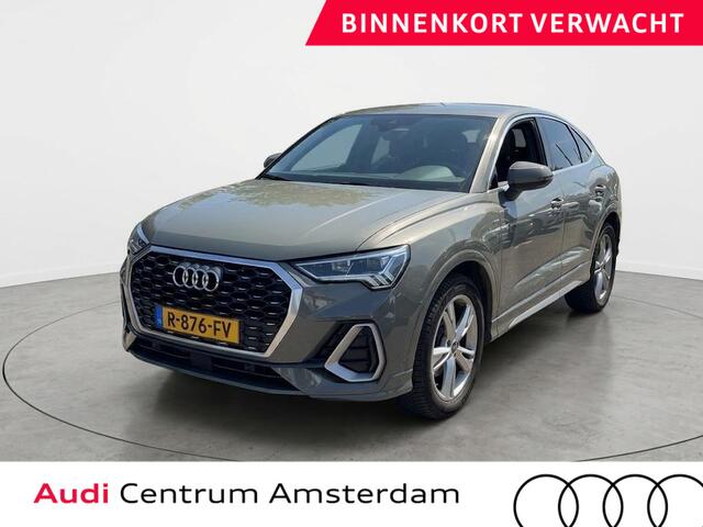 Audi Q3 Sportback 35 TFSI S Edition 150pk | Parkeer pakket | Apple Carplay/Android Auto | Climate control | Full-LED koplampen | Navigatiesysteem full map + hard disk | S Line exterieur en interieur | Lichtmetalen velgen 10-spaaks 19" | Voorstoelen verwarmd