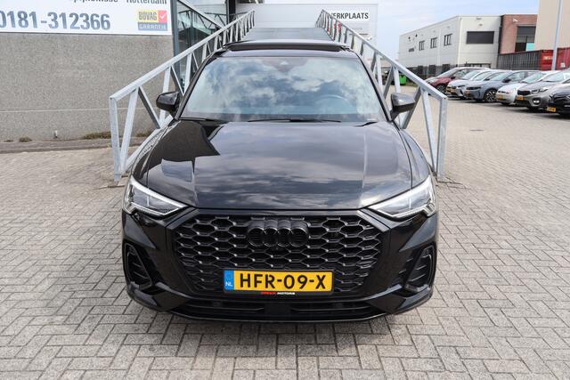 Audi Q3 Sportback 45 TFSI e 3x S-Line Black pack/Panoramadak/360 graden camera/Sonos audio/Apple carplay/Stoelverwarming/Parkeersensoren/Navigatie/20 inch LM velgen