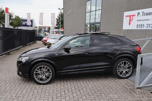 Audi Q3 Sportback 45 TFSI e Edition 3x S-Line! Panoramadak/Sonos audio/Afneembare trekhaak/Stuur+stoelverwarming/Apple carplay/Achteruitrijcamera/Parkeersensoren/DAB