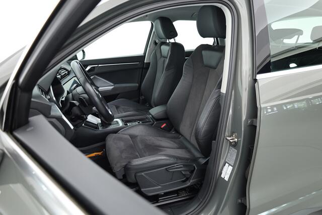 Audi Q3 35 TFSI S Line | Rijklaar! | Dig. Cockpit | Trekhaak | Cruise Contr. | 360cam | Stoelverw.