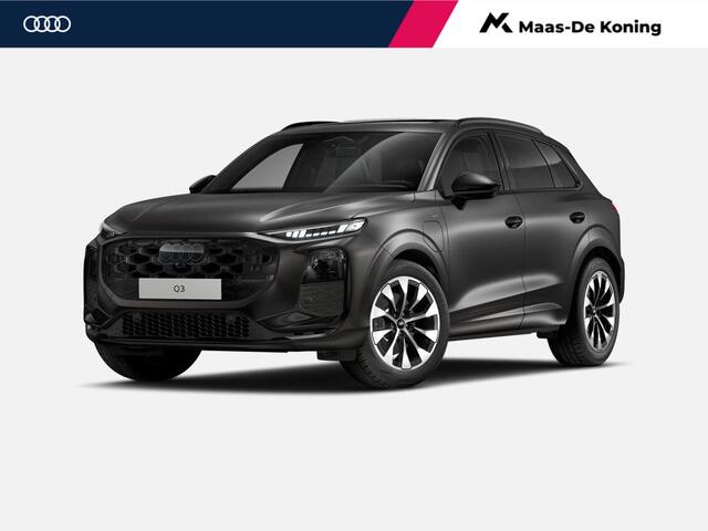 Audi Q3 1.5 200kW e-hybrid S edition 272 PK · Trekhaak elek. wegklapbaar · Tech plus · Glazen panoramadak