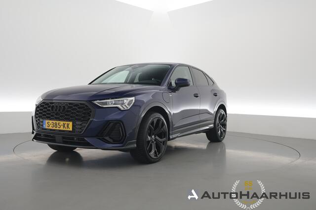 Audi Q3 Sportback 45 TFSI e S Line | Elek. Trekhaak | Camera | 20'' | Adapt. Cruise | NAV + CarPlay | Stoelverw. |