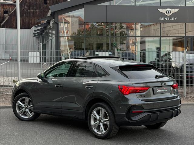 Audi Q3 Sportback 45TFSI E 245pk S-Line Pano Sonos El.Zetels Sfeerverlichting Leder M-Led 360-Camera Keyless