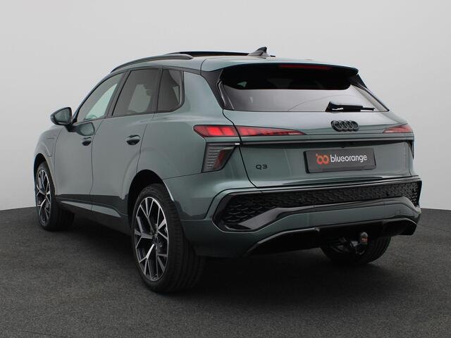 Audi Q3 1.5 200kW e-hybrid S edition 272PK Aut. Panoramadak, Trekhaak, Achteruitrijcamera, Elektr. Achterklep, Optiekpakket Zwart, 20" LM Velgen, Stoel-Stuurverwarming