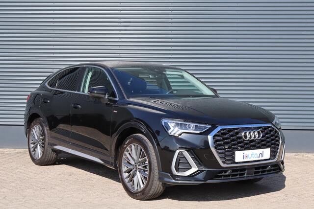Audi Q3 Sportback 45 TFSI e S-Line LED/MMI Plus/Camera/CarPlay/Dodehoek/Elek. klep/ACC/Sfeer/19"