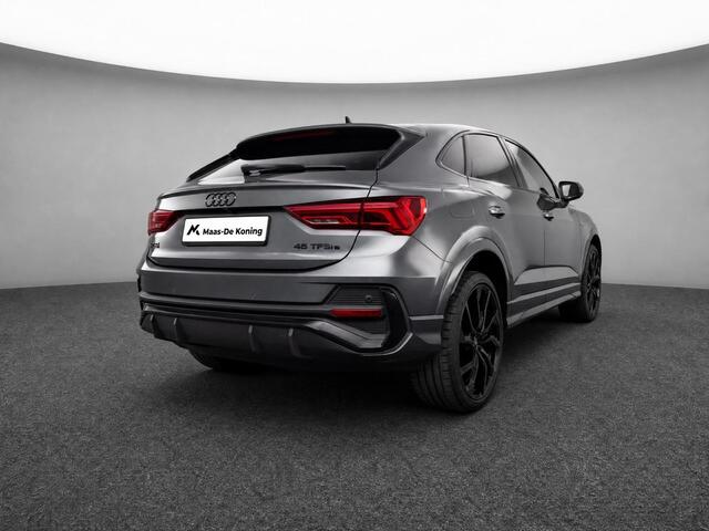Audi Q3 Sportback 45 TFSI e 245pk S Edition · Panoramadak · Lederen Bekleding · 360 Camera · Wegklapbare Trekhaak · SONOS Audio · Stoelverwarming · Elek. Achterklep · 21'' velgen · Adaptive Cruise Control ·