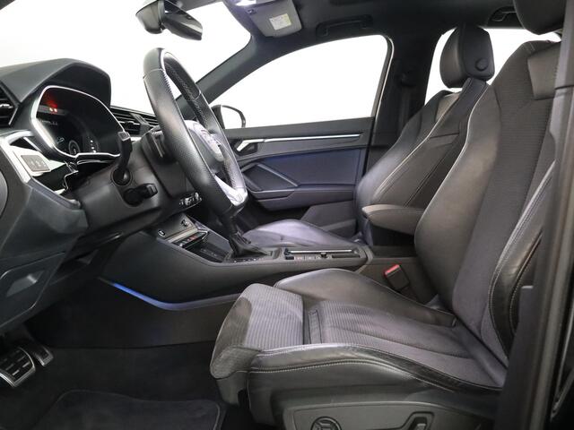 Audi Q3 Sportback 45 TFSI e S Edition 245 pk S-tronic | Navigatie | Panoramadak | Trekhaak (wegklapbaar) | Parkeersensoren | Rondomzicht camera | Matrix LED koplampen | Elektr. voorstoelen | S-Line |