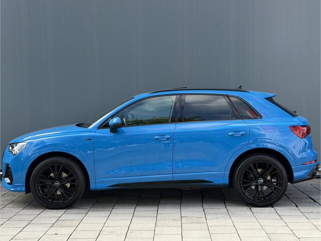 Audi Q3 BWJ 2019 | 35TFSI 190PK S Line Pro Line S AUTOMAAT | TREKHAAK | PANO DAK | 3X S-LINE | LEER | CAMERA A | ABT | EL KOFFER | NAVI | CLIMA