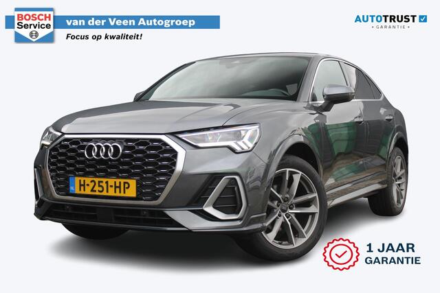 Audi Q3 Sportback 35 TFSI Pro Line S-Line | Incl. 12 maanden garantie | Dealer onderhouden | Cruise control | Climate control | Lederen bekleding | Apple carplay/Android auto | Parkeercamera | Navigatie |
