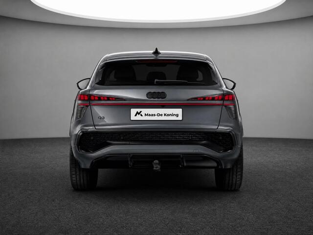 Audi Q3 Sportback 1.5 e-hybrid S edition 272 PK · Tech pro · Trekhaak elek. wegklapbaar · Glazen panoramadak