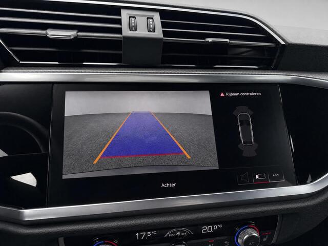 Audi Q3 Sportback 45 TFSIe 245pk S-tronic S Edition · Panoramadak · Lederen Bekleding · Camera · Wegklapbare Trekhaak · Stoelverwarming · Elek. Achterklep · 21'' velgen · Adaptive Cruise Control ·
