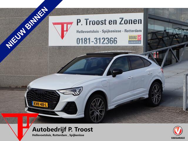 Audi Q3 Sportback 45 TFSI e 3x S-Line/Panoramadak/Stoelverwarming/Apple carplay/Lane assist//Achteruitrijcamera/Adaptieve cruisecontrol/Parkeersensoren/Navigatie