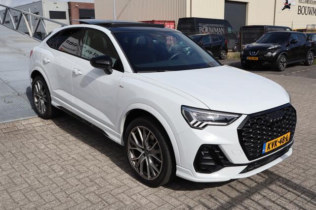 Audi Q3 Sportback 45 TFSI e 3x S-Line/Panoramadak/Stoelverwarming/Apple carplay/Lane assist//Achteruitrijcamera/Adaptieve cruisecontrol/Parkeersensoren/Navigatie