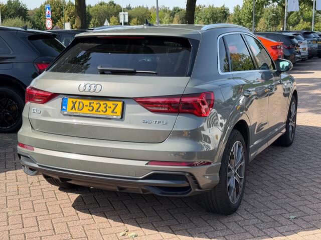 Audi Q3 35 TFSI S Line / CarPlay / Parkeerhulp V+A / 18'' / Sfeerverlichting / Elektr. stoelen / Matrix LED / Virtual Cockpit / Cruise Control