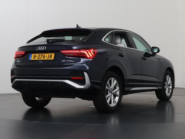 Audi Q3 Sportback 45 TFSI e S Edition | S-line in/exterieur | 360 Camera | Lederen bekleding | Adaptieve Cruise Control |