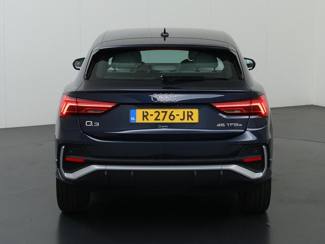 Audi Q3 Sportback 45 TFSI e S Edition | S-line in/exterieur | 360 Camera | Lederen bekleding | Adaptieve Cruise Control |