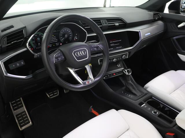 Audi Q3 Sportback 45 TFSI e S Edition | S-line in/exterieur | 360 Camera | Lederen bekleding | Adaptieve Cruise Control |